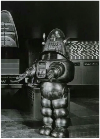 John McCarthy (Turing Award 1971) & Robbie the Robot