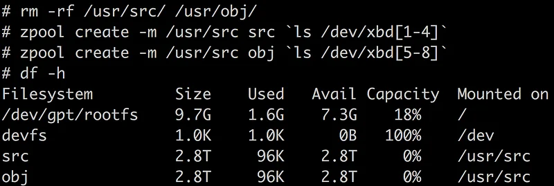 Step 2 screenshot from Freebsd  From Cd Rom to Cloud