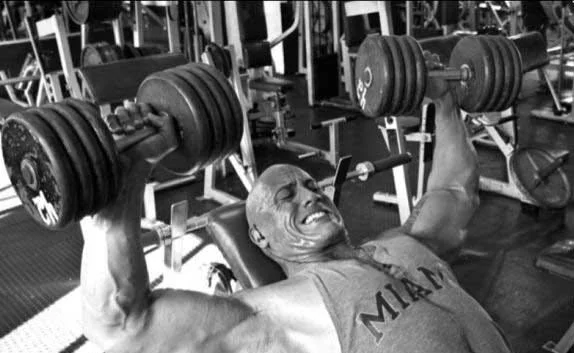 Sorry, Rock. Training doesn’t ALWAYS require heavy lifting!