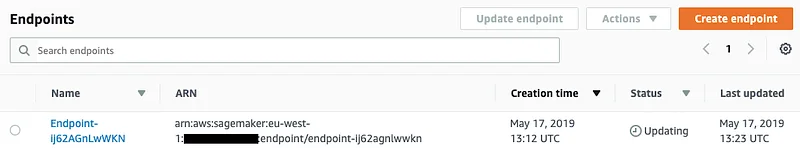 Illustration for Adding a second model to the endpoint