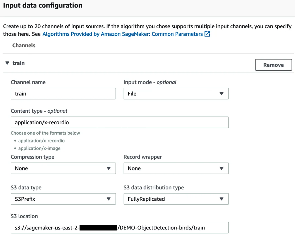 Step 4 screenshot from Managed Spot Training Save Up to 90 on Your Amazon Sagemaker Training Jobs