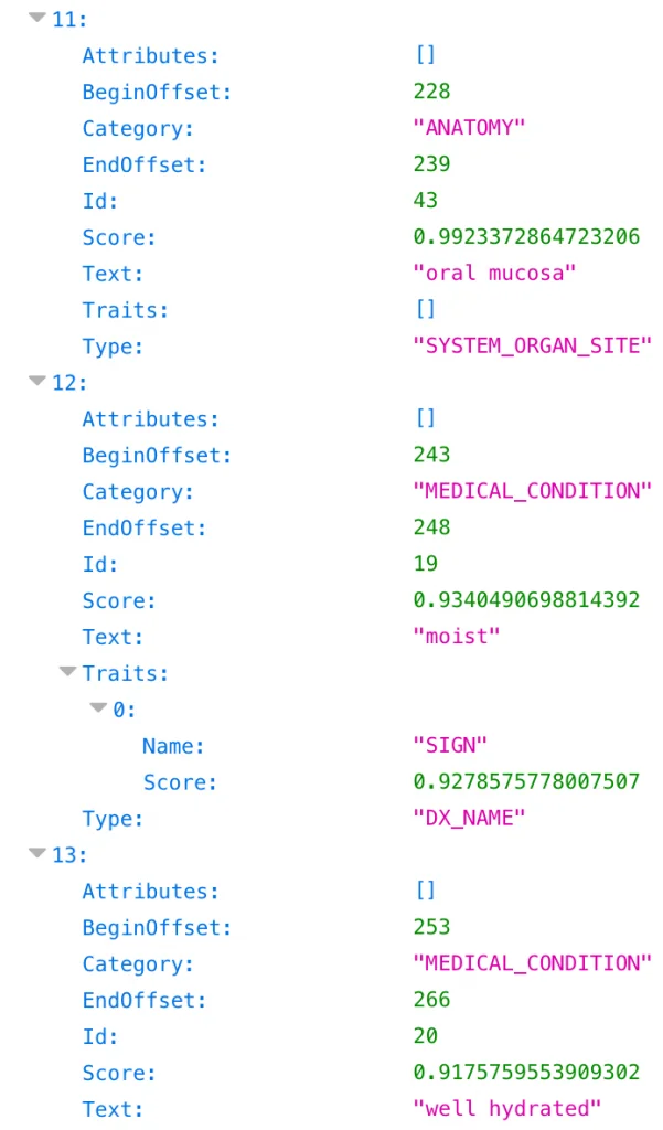 Step 7 screenshot from Introducing Batch Mode Processing for Amazon Comprehend Medical