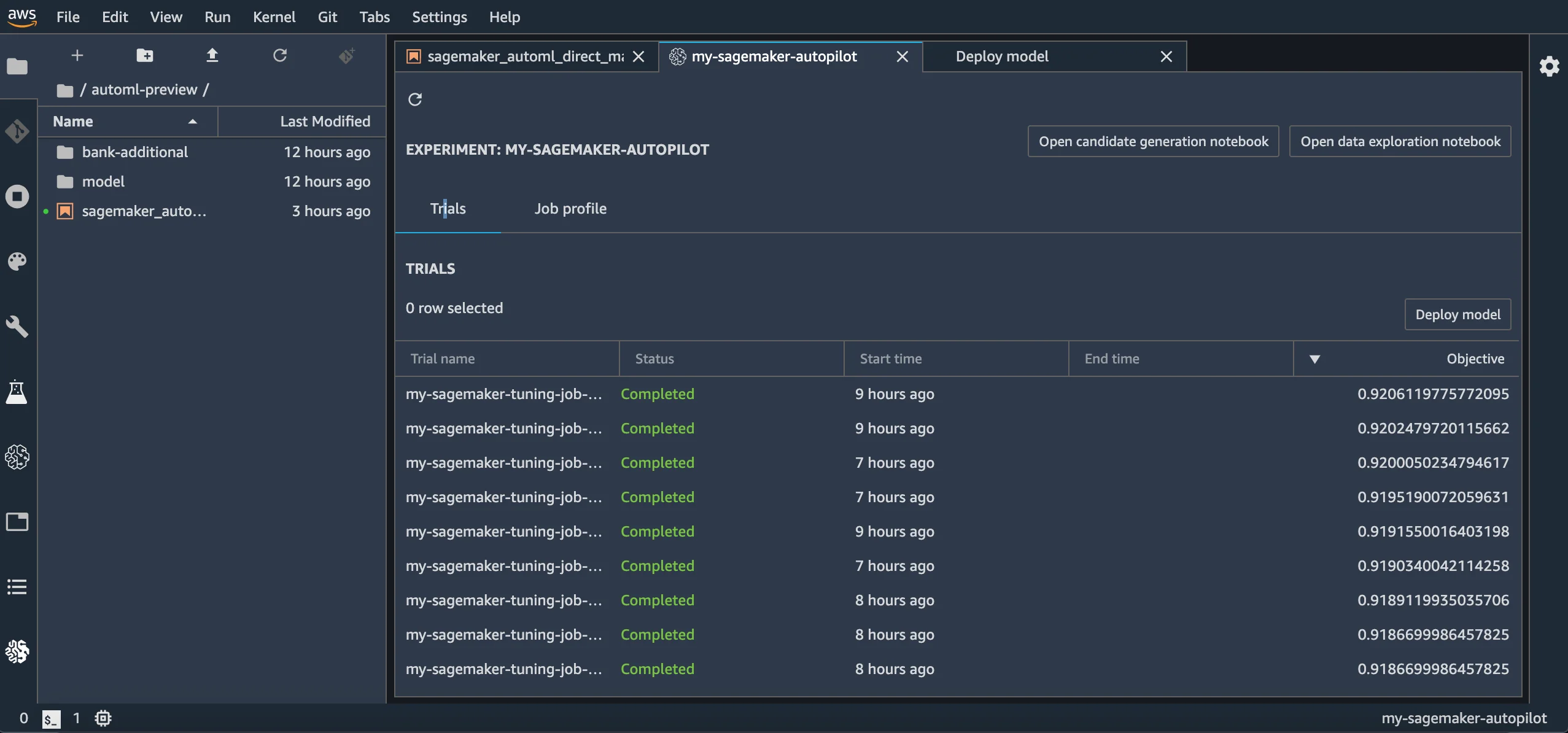 AWS tutorial step illustration