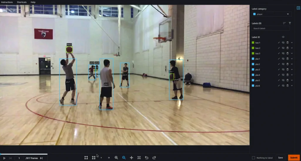 Step 3 screenshot from New Label Videos with Amazon Sagemaker Ground Truth