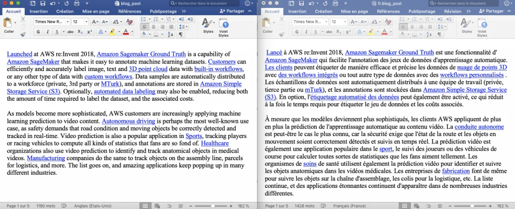 Comparing files