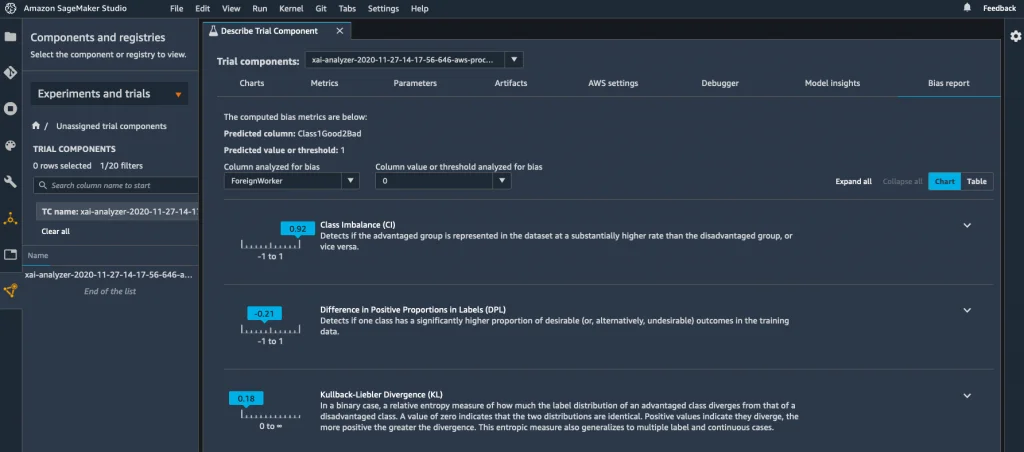 SageMaker screenshot