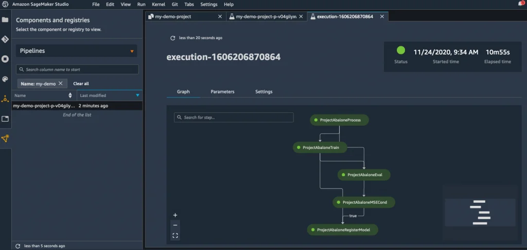 SageMaker screenshot