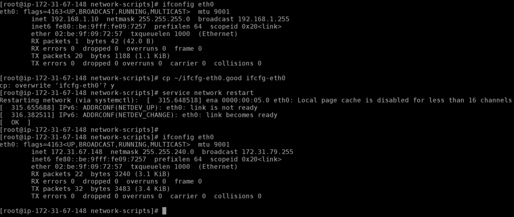 Step 5 screenshot from Troubleshoot Boot and Networking Issues with New Ec2 Serial Console