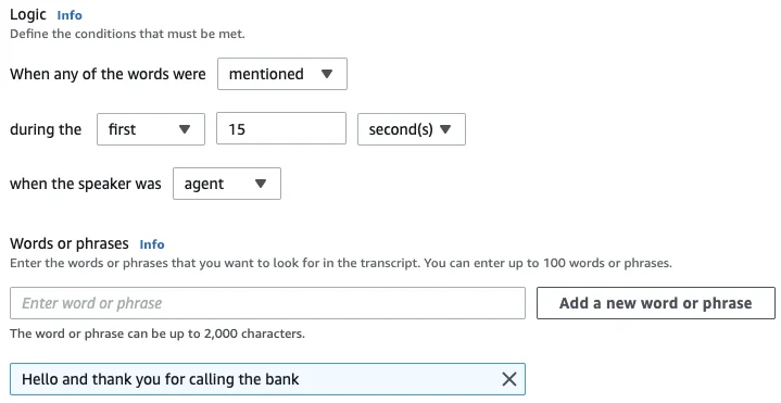 Call category