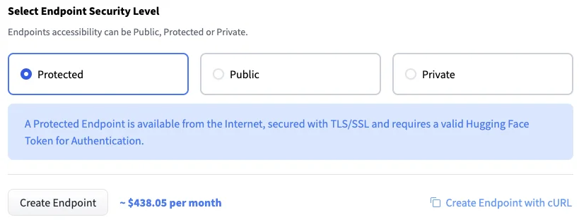 Illustration for Deploying a Protected Inference Endpoint