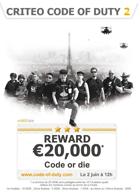 Illustration for Criteo Code of Duty 2 - www.code-of-duty.com